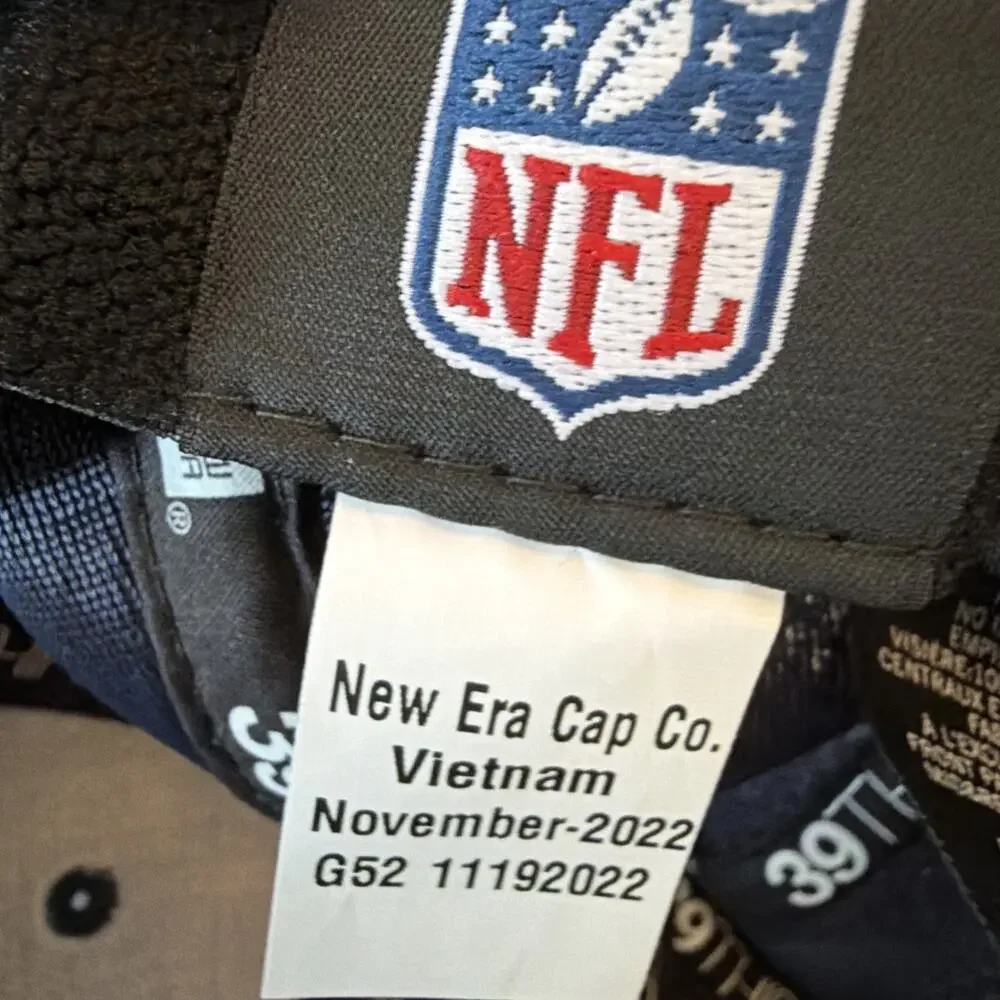Dallas Cowboys NFL New Era Toddler Child 39THIRTY Navy Blue Flex Hat